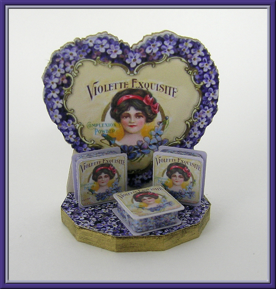 Violette Exquisite Powder Display Kit - Click Image to Close